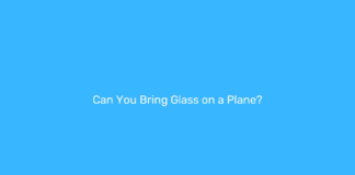 can you bring glass jar on a plane