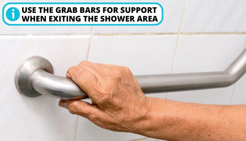 Cleaning Up and Moving Out of the Roll-in shower