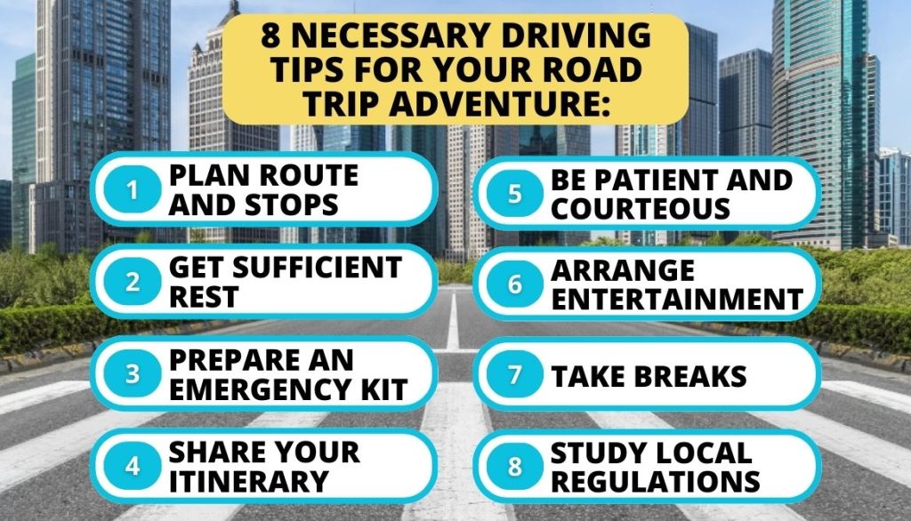 Necessary Driving Tips for Your Road Trip Adventure