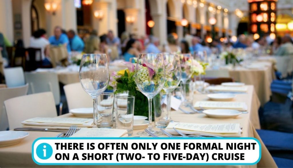 What Is the Average Number of Formal Evenings on a Carnival Cruise Line?